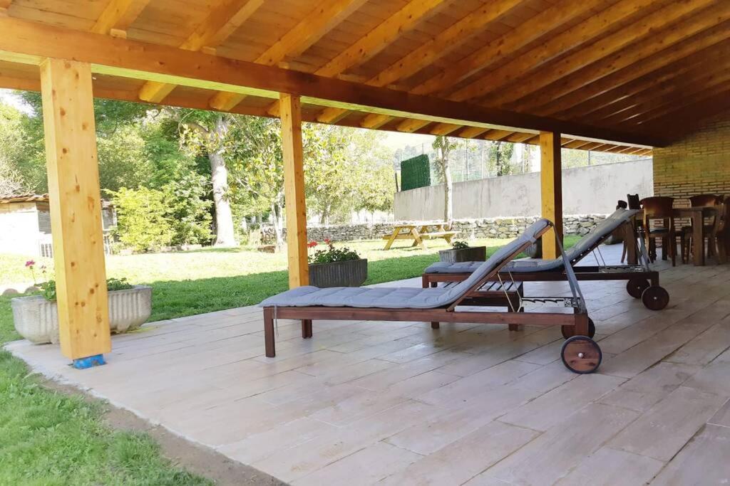 La Granjita Del Rio Villa Nava de Ordunte Buitenkant foto